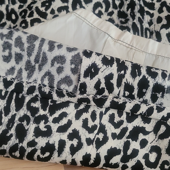 Vintage 70s Animal Print Mini Dress S - Picture 13 of 16